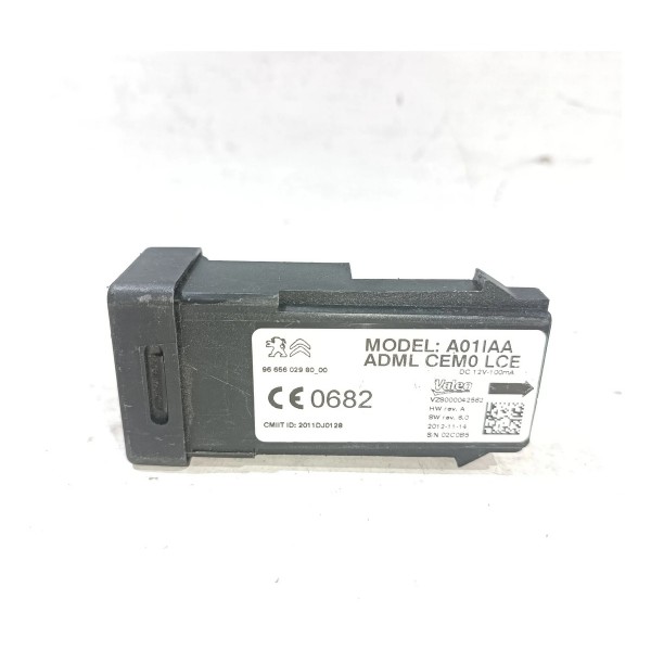 Modulo Imobilizador Citroen C4 2013 2017 9665602980