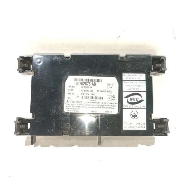 Modulo Bluetooth Volvo C30 2009 2013 30752875ab