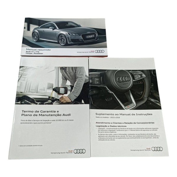 Manual Do Proprietário Audi Tt Tts 2015 2016