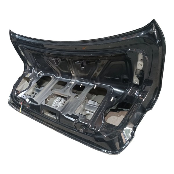 Tampa Traseira Bmw 320 F30 2012 2018 325 328 330 Detalhe Preto