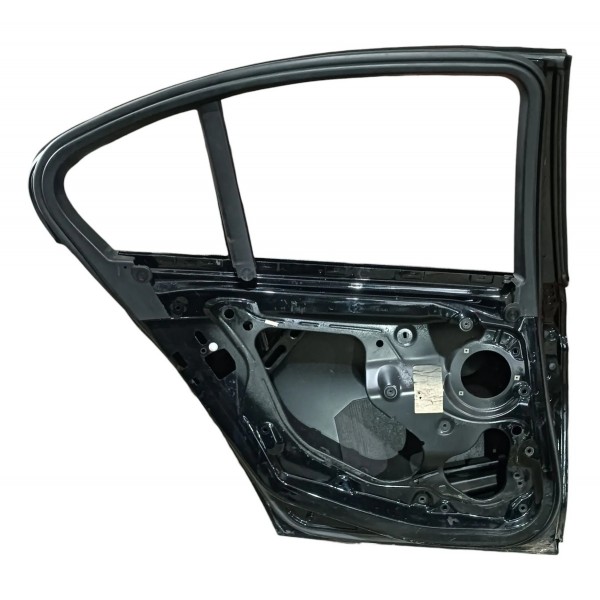 Folha Porta Traseira Esquerda Bmw 320 F30 2012 2018 Traseira Esquerda Preto