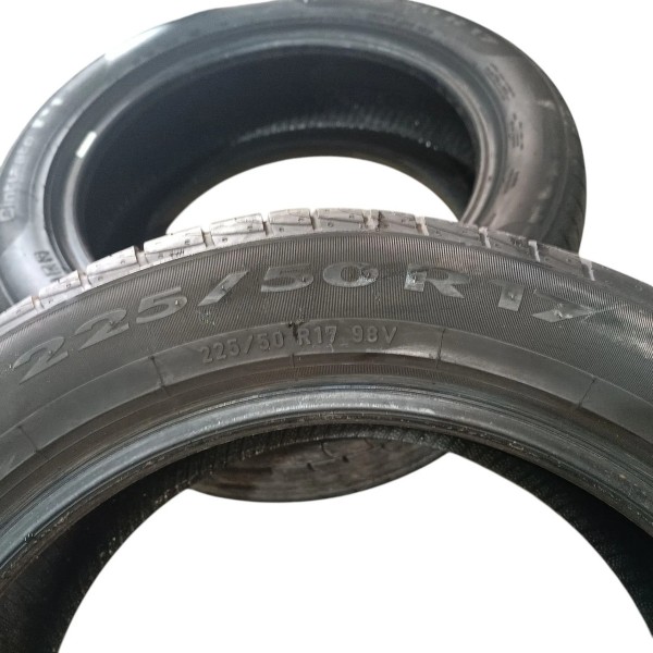 Par Pneus Pirelli Cinturato P1 225/50r17 70% Dot1522 V