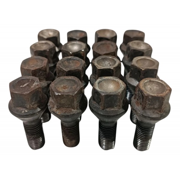 Jogo 16 Parafusos Roda Bmw 325 E46 1998 2005 320 328 330