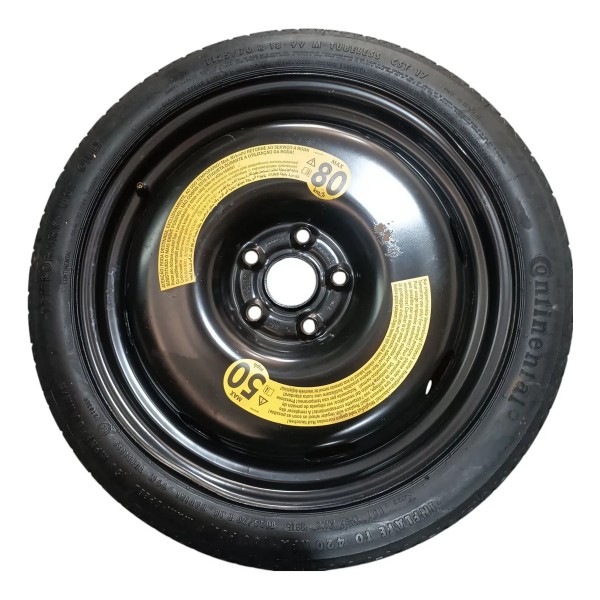 Roda Estepe Fino 125/70r18 Audi A3 2014 2018 Dot 0815