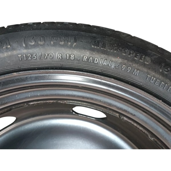 Roda Estepe Fino 125/70r18 Audi A3 2014 2018 Dot 0815