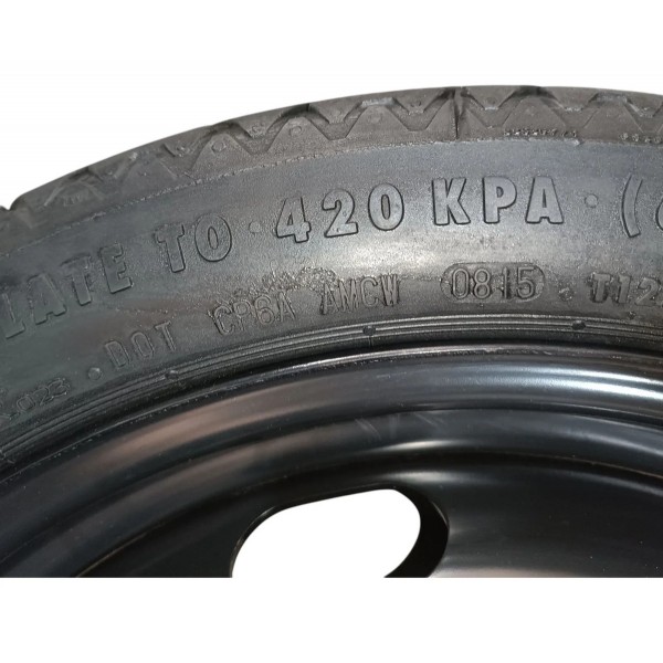 Roda Estepe Fino 125/70r18 Audi A3 2014 2018 Dot 0815