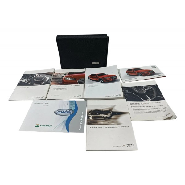 Kit Manual Do Proprietário Audi A3 2014 2018