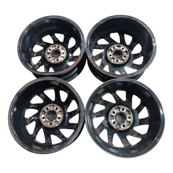 Jogo Roda 5x100 15x6j Vw Virtus 2018 2026 Polo