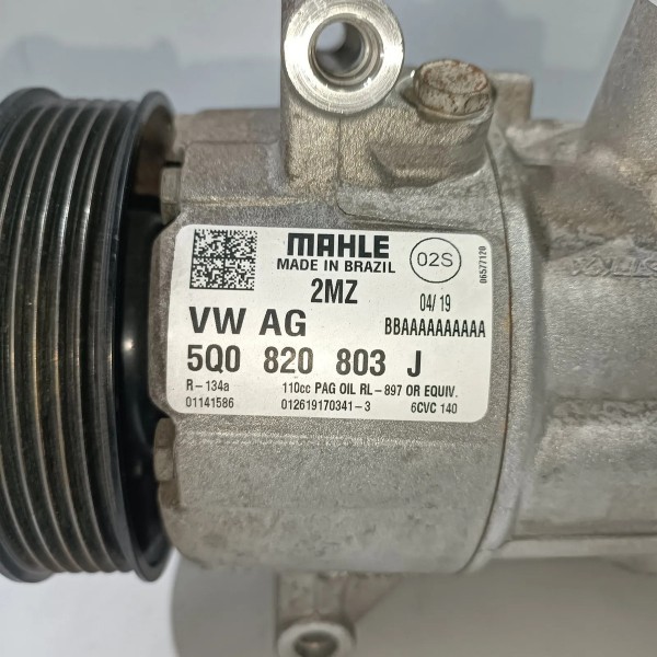 Compressor Ar Condicionado Vw Virtus Msi 2019 5q0820803j