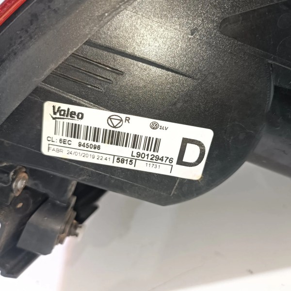 Lanterna Traseira Direita Vw Virtus 2018 2022 6ec945096 Direito/passageiro