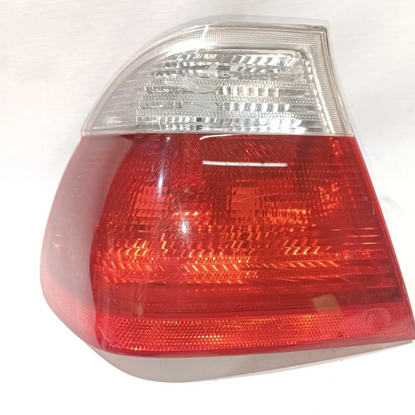 Lanterna Bicolor Traseira Esquerda Bmw 325 E46 2003 Detalhe Esquerdo/motorista