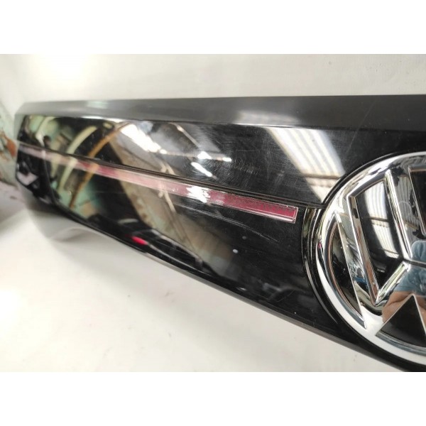 Regua Luzes Emblema Porta Mala  T-cross 2019 /21 Com Detalhe Preto E Cromado