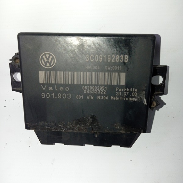 Modulo Sensor Estacionamento Vw Passat B6 06 10 3c0919283b Preto