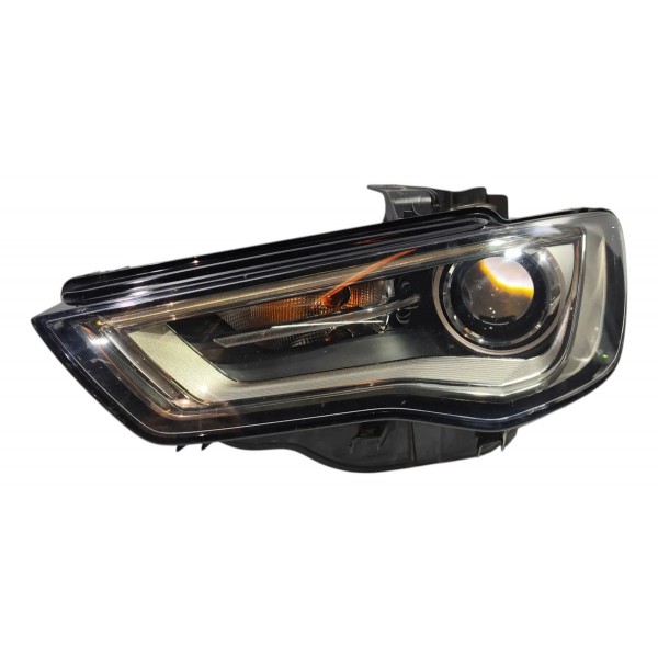 Farol Esquerdo Audi A3 2014 2016 Led Xenon Original Esquerdo/motorista