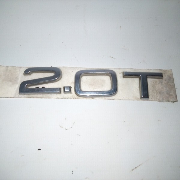 Emblema  2.0t  Tampa Traseiro Audi A4 2010 2.0t