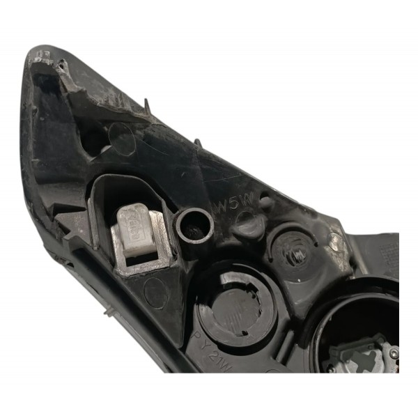 Farol Esquerdo Citroen C4 2007 2013 Detalhe Original Esquerdo/motorista