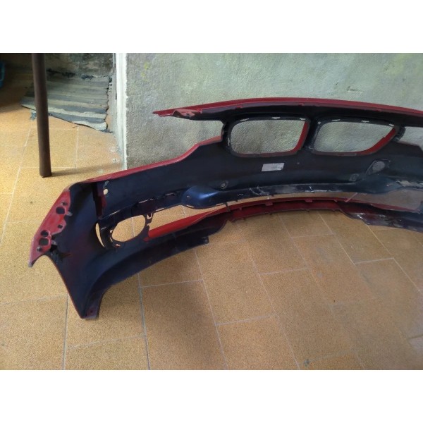 Parachoque Dianteiro Bmw F30 Original - Detalhe Vermelho