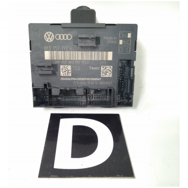 Modulo Porta Dianteiro Direito A4 2010 2.0t