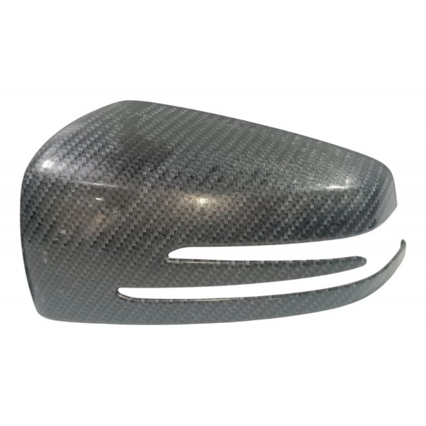 Par Capa Carbono Retrovisor Mercedes A45 W176 Genuino