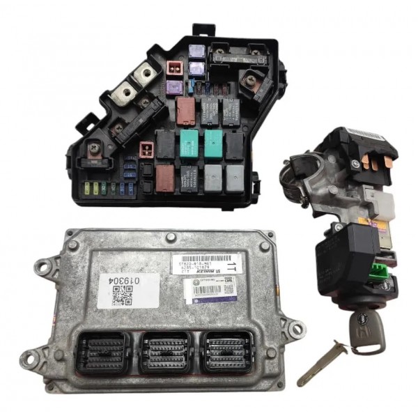 Kit Code Injeção Eletrônica 37820r18 M61 Honda Crv 2.0 07 11