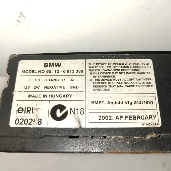 Disqueteira 6913389 Bmw X5 E53 2000 2006