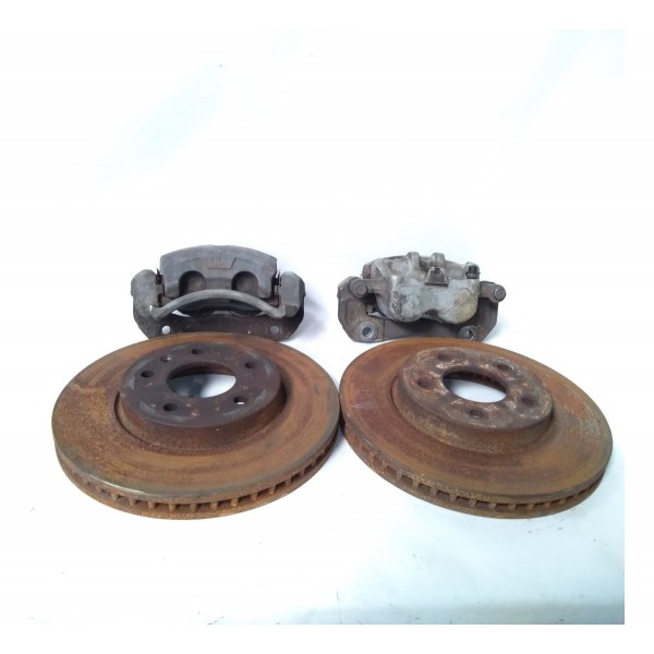 Jogo Pinça E Disco 296mm Chevrolet Captiva 2 Pistoes