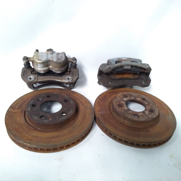 Jogo Pinça E Disco 296mm Chevrolet Captiva 2 Pistoes