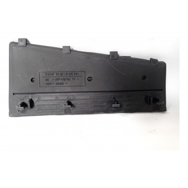 Tapete Borracha Porta Objetos Bmw 318 323 325 328 E36 92 97  Preto