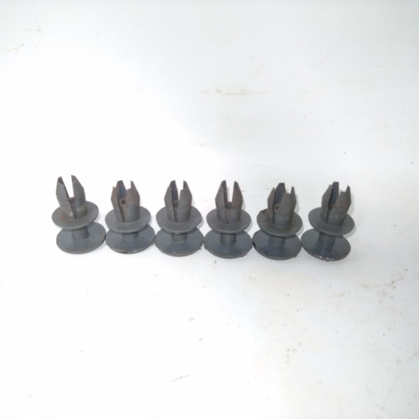 Jogo 6 Presilhas Cinza Bmw E46 320 323 325 328 330