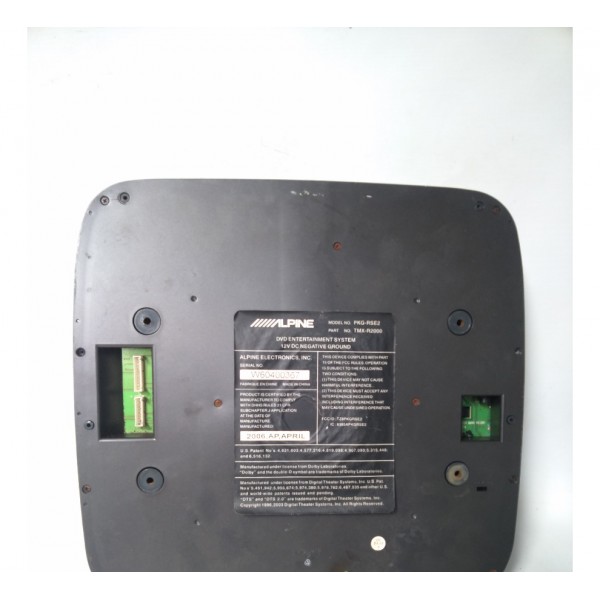 Dvd Player Alpine Discovery 3 Land Rover Detalhe