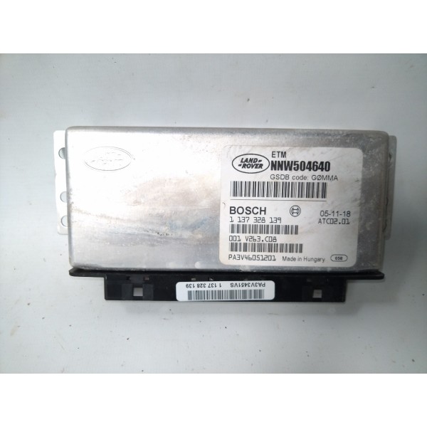 Modulo Tração Diferencial Discovery 3 Land Rover