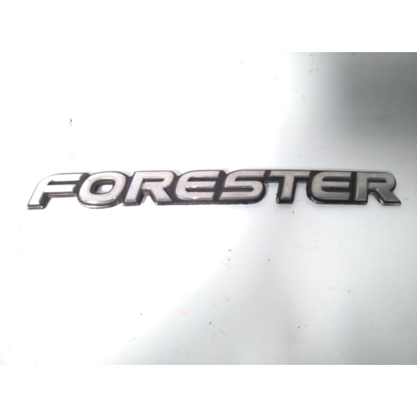 Emblema  Forester  Tampa Traseiro Subaru Forester 1998