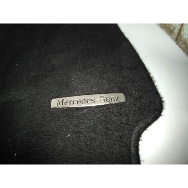 Par Tapete Dianteiro C180 C200 W204 2007 2014  Preto