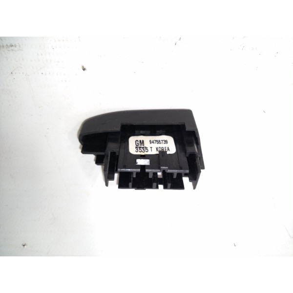 Botão Falso Esquerdo Do Comando De Ar Onix Prisma Até 19 Preto