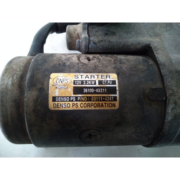 Motor Arranque 361004x211 Hyundai Terracan 2003-2011