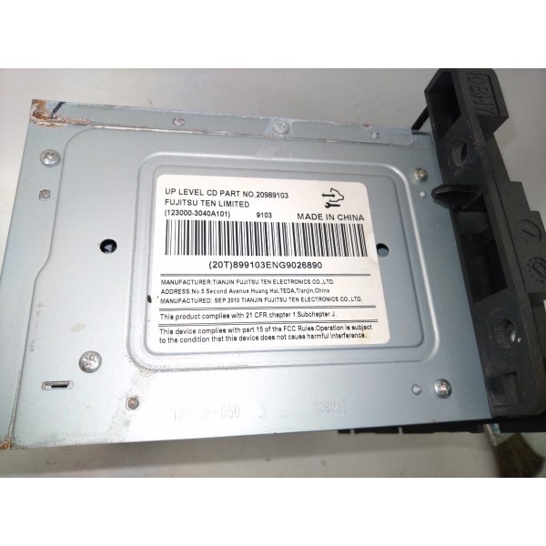 Aparelho Som 20989103 Gm Captiva  2006 - 2018