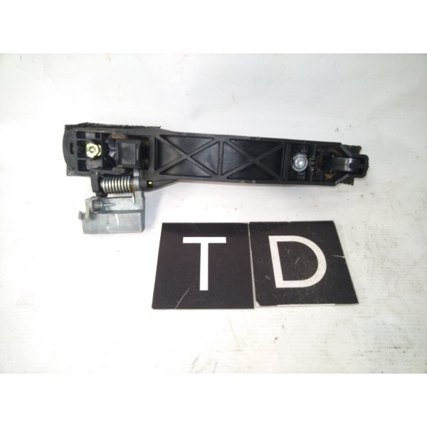 Maçaneta Externa Traseira Direita Gm Captiva 2006 / 2011 Preto