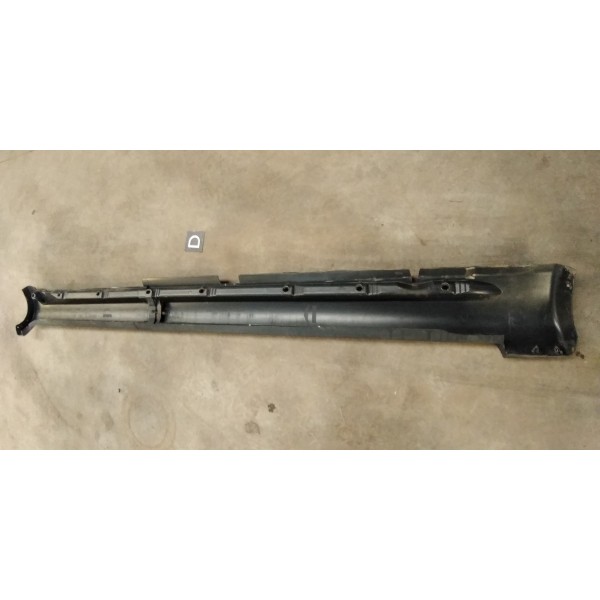 Saia Spoiler Lateral Direita Volvo S60 2000  2009 Preto