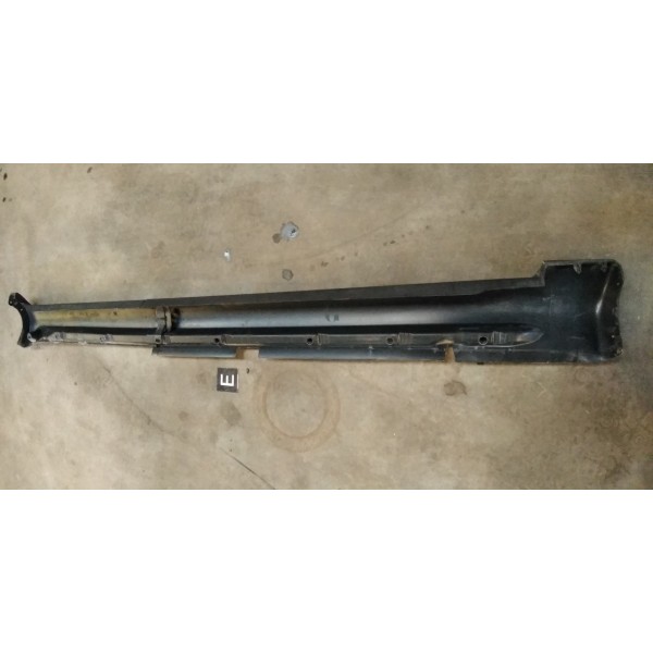 Saia Spoiler Lateral Esquerda Volvo S60 2000  2009 Preto