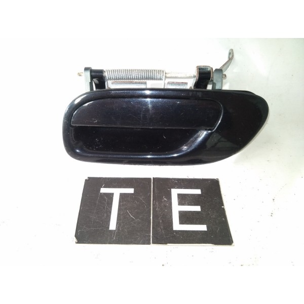 Maçaneta Externa Traseira Esquerda Volvo S60 2000  2009 Preto