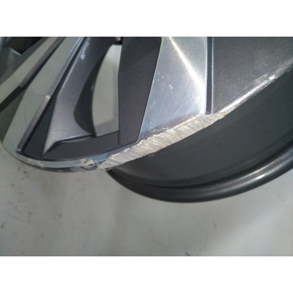 Roda Avulsa Volkswagen T-cross 1.0 2019 / 2021 Detalhes Prateado