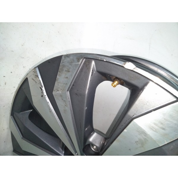 Roda Avulsa Volkswagen T-cross 1.0 2019 / 2021 Detalhes Prateado