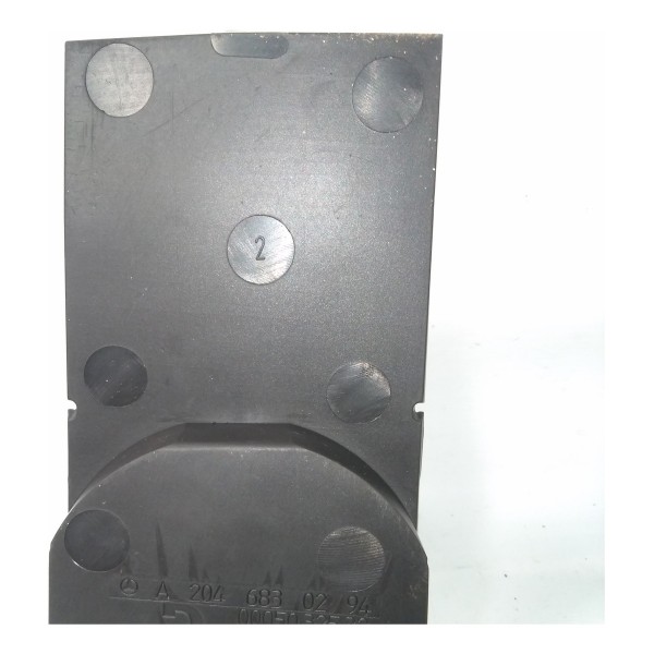 Tapete Borracha Porta Copos  C180 C200 W204 2007 2014  Preto