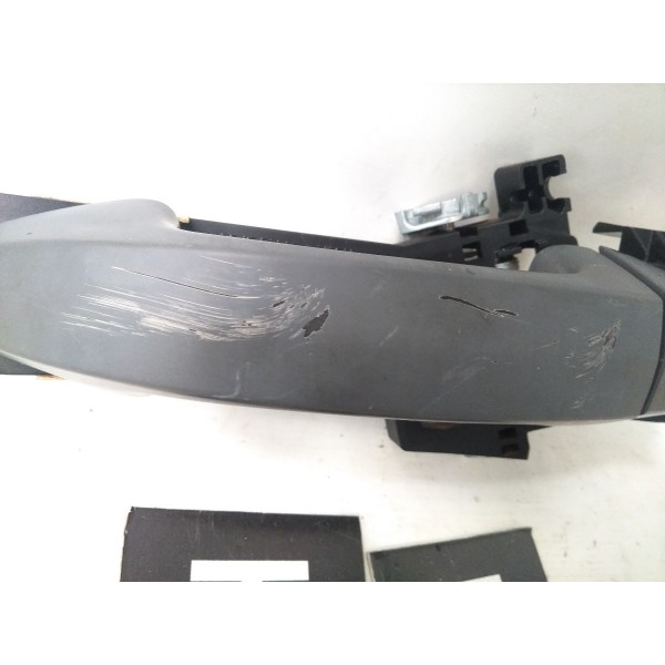Maçaneta Externa Traseiro Esquerdo Ecosport 2013 Detalhe Cinza