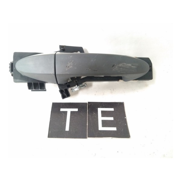 Maçaneta Externa Traseiro Esquerdo Ecosport 2013 Detalhe Cinza