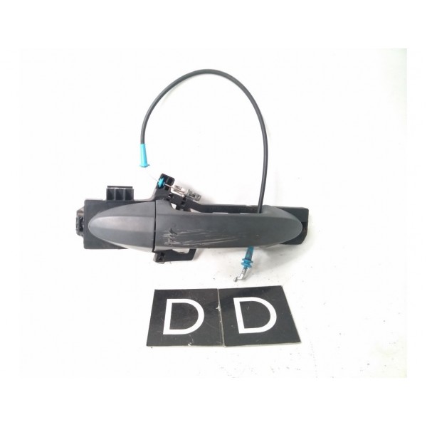 Maçaneta Externa Dianteiro Direito Ecosport 2013 Detalhe Cinza