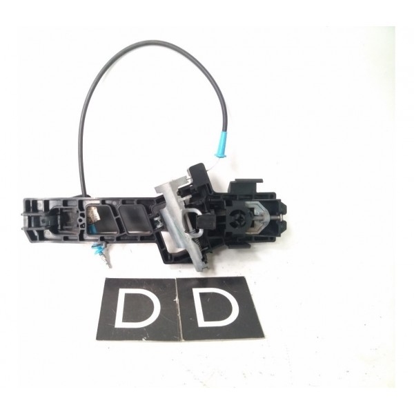 Maçaneta Externa Dianteiro Direito Ecosport 2013 Detalhe Cinza