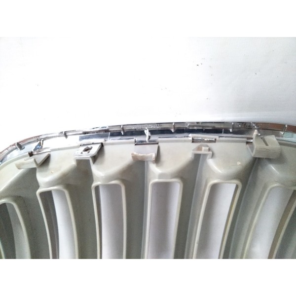 Grade Dianteira Direita 7113737  Bmw X5 1999 2005 Detalhe Prateado Direito