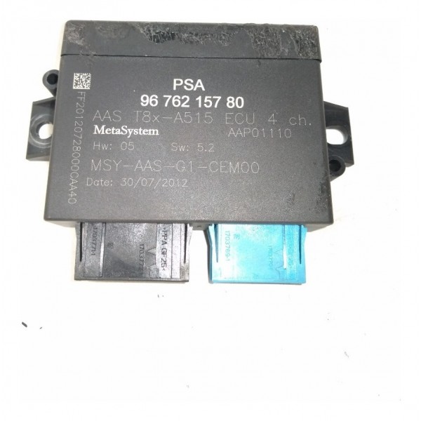 Módulo Sensor Estacionamento 9676215780 Citroen Ds3 09 2016 Preto