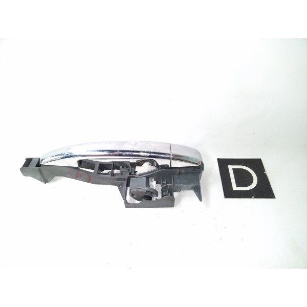 Maçaneta Externa Direita Citroen Ds3 2009 2016 Detalhe Preto